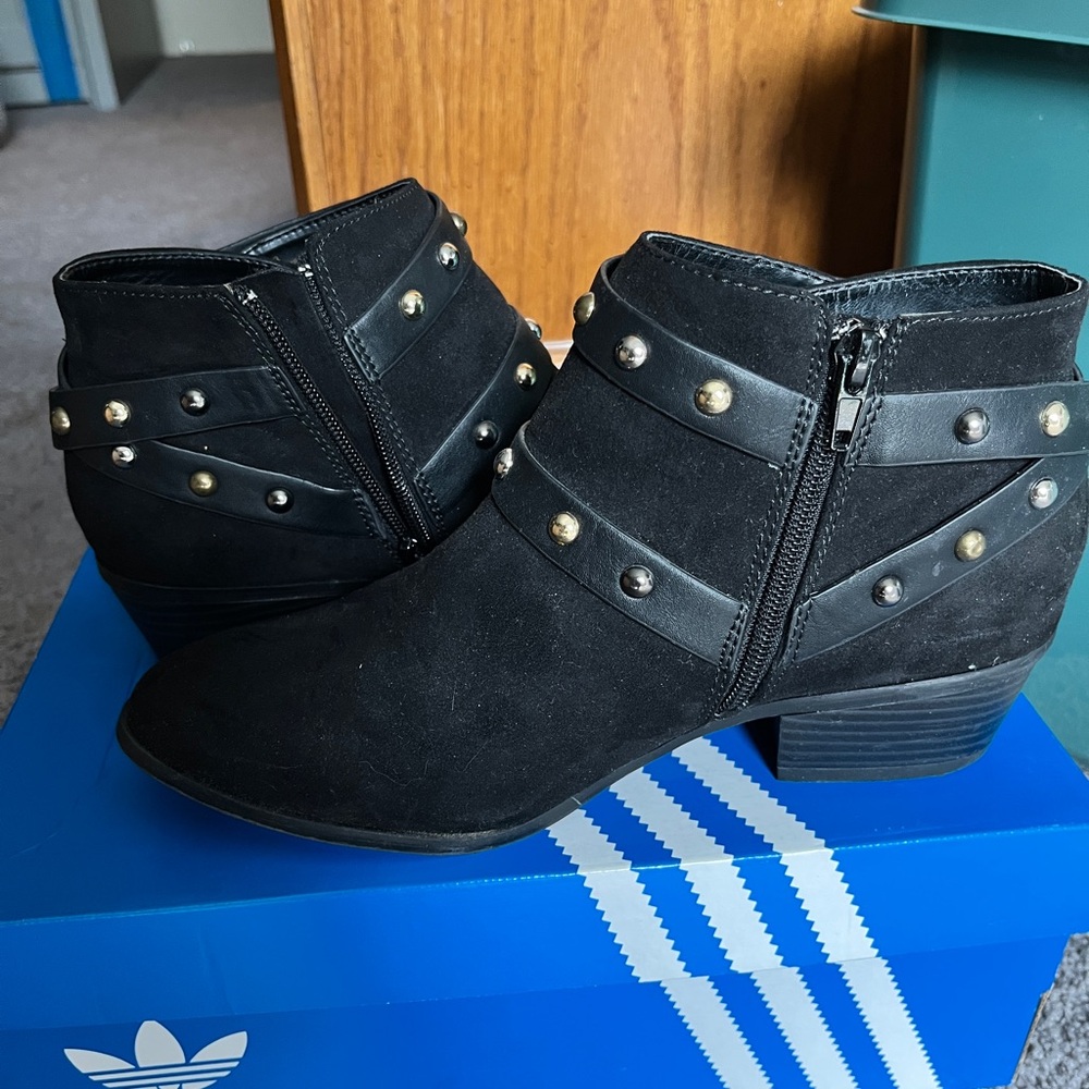 Black booties